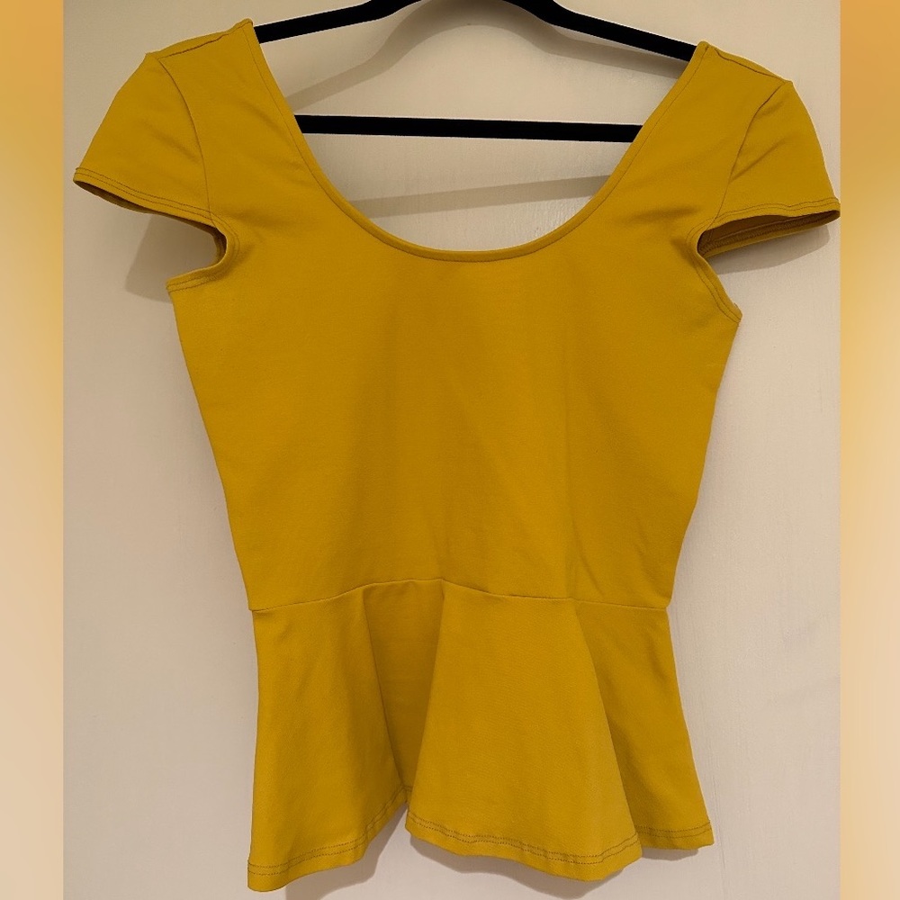 Bebe Peplum Shirt